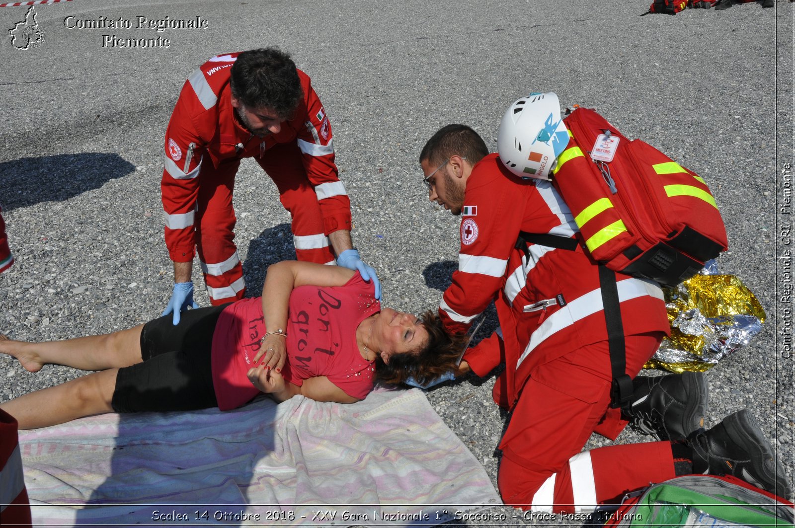 Scalea 14 Ottobre 2018 - XXV Gara Nazionale 1 Soccorso - Croce Rossa Italiana- Comitato Regionale del Piemonte