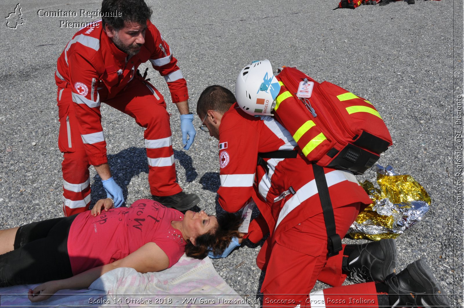 Scalea 14 Ottobre 2018 - XXV Gara Nazionale 1 Soccorso - Croce Rossa Italiana- Comitato Regionale del Piemonte