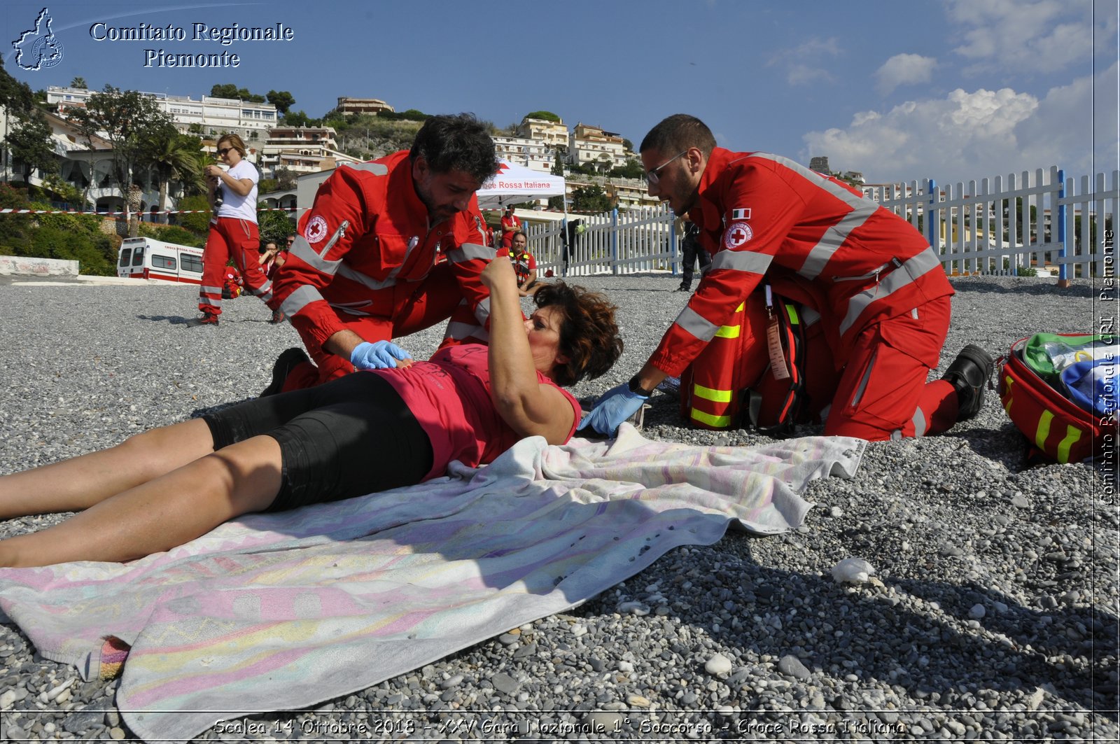 Scalea 14 Ottobre 2018 - XXV Gara Nazionale 1 Soccorso - Croce Rossa Italiana- Comitato Regionale del Piemonte