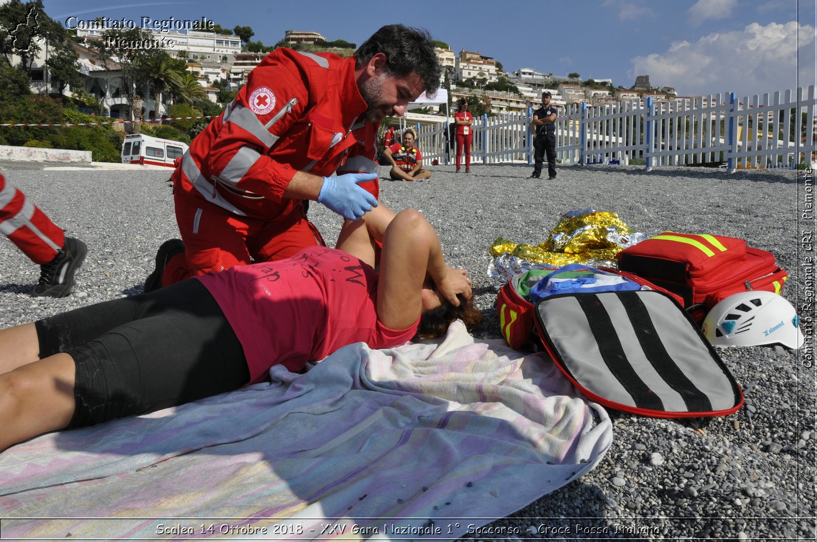 Scalea 14 Ottobre 2018 - XXV Gara Nazionale 1 Soccorso - Croce Rossa Italiana- Comitato Regionale del Piemonte