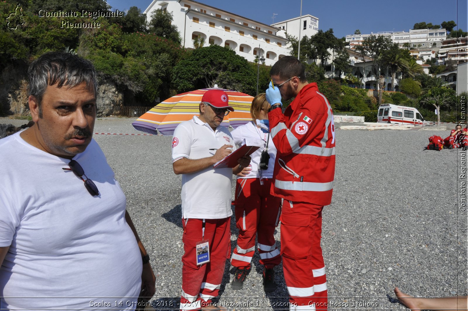 Scalea 14 Ottobre 2018 - XXV Gara Nazionale 1 Soccorso - Croce Rossa Italiana- Comitato Regionale del Piemonte