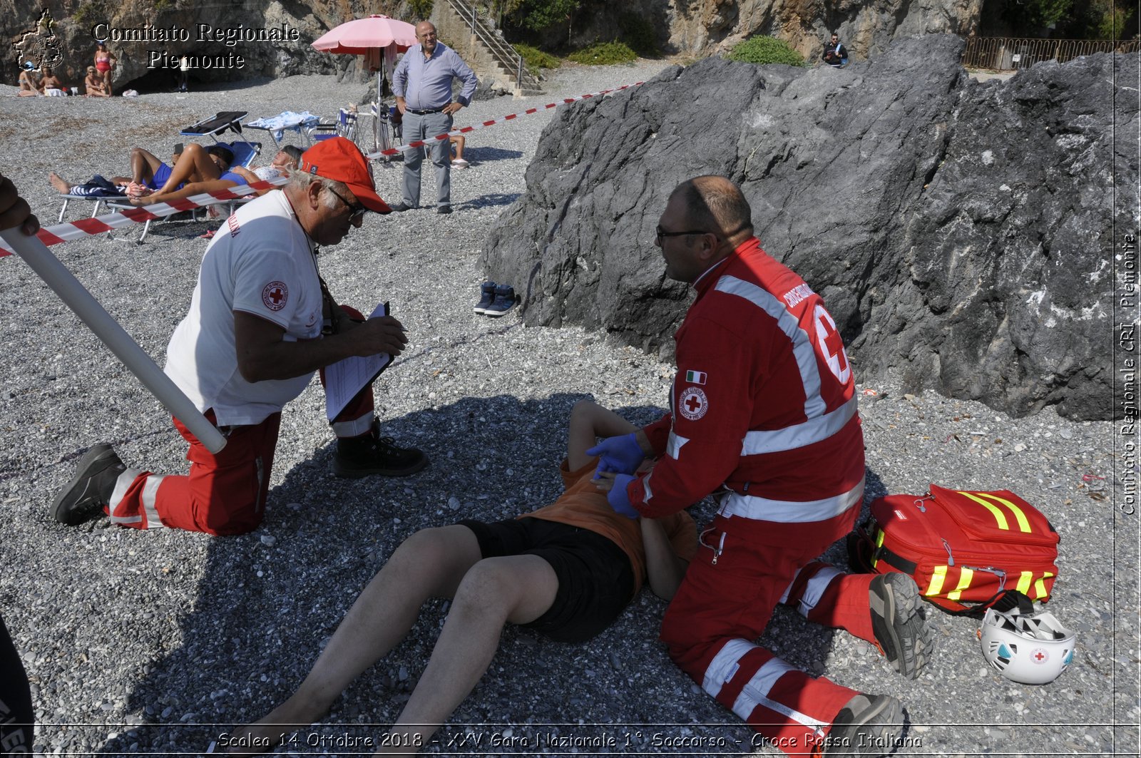 Scalea 14 Ottobre 2018 - XXV Gara Nazionale 1 Soccorso - Croce Rossa Italiana- Comitato Regionale del Piemonte