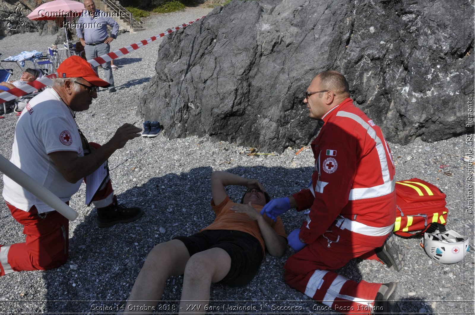 Scalea 14 Ottobre 2018 - XXV Gara Nazionale 1 Soccorso - Croce Rossa Italiana- Comitato Regionale del Piemonte