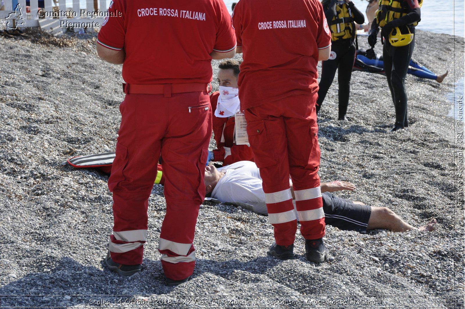 Scalea 14 Ottobre 2018 - XXV Gara Nazionale 1 Soccorso - Croce Rossa Italiana- Comitato Regionale del Piemonte