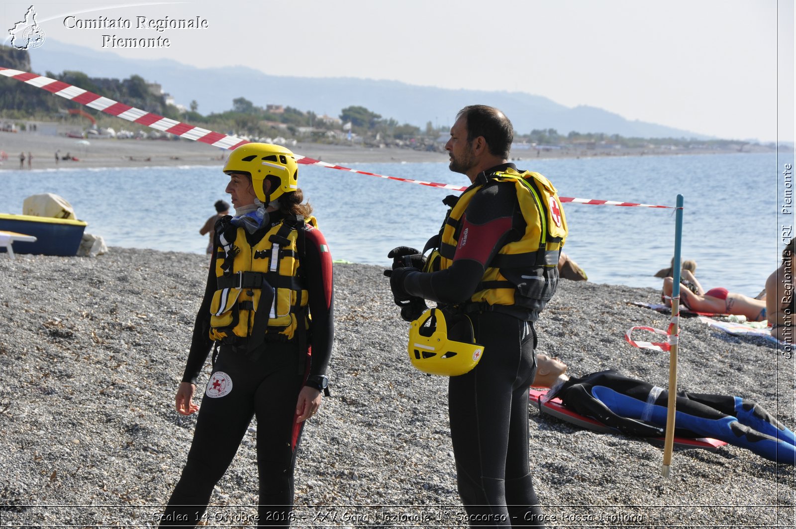 Scalea 14 Ottobre 2018 - XXV Gara Nazionale 1 Soccorso - Croce Rossa Italiana- Comitato Regionale del Piemonte