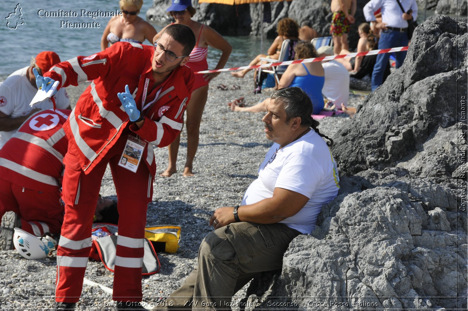 Scalea 14 Ottobre 2018 - XXV Gara Nazionale 1 Soccorso - Croce Rossa Italiana- Comitato Regionale del Piemonte