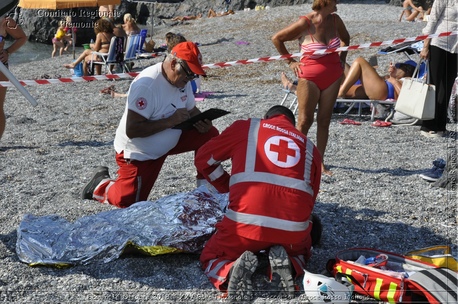 Scalea 14 Ottobre 2018 - XXV Gara Nazionale 1 Soccorso - Croce Rossa Italiana- Comitato Regionale del Piemonte