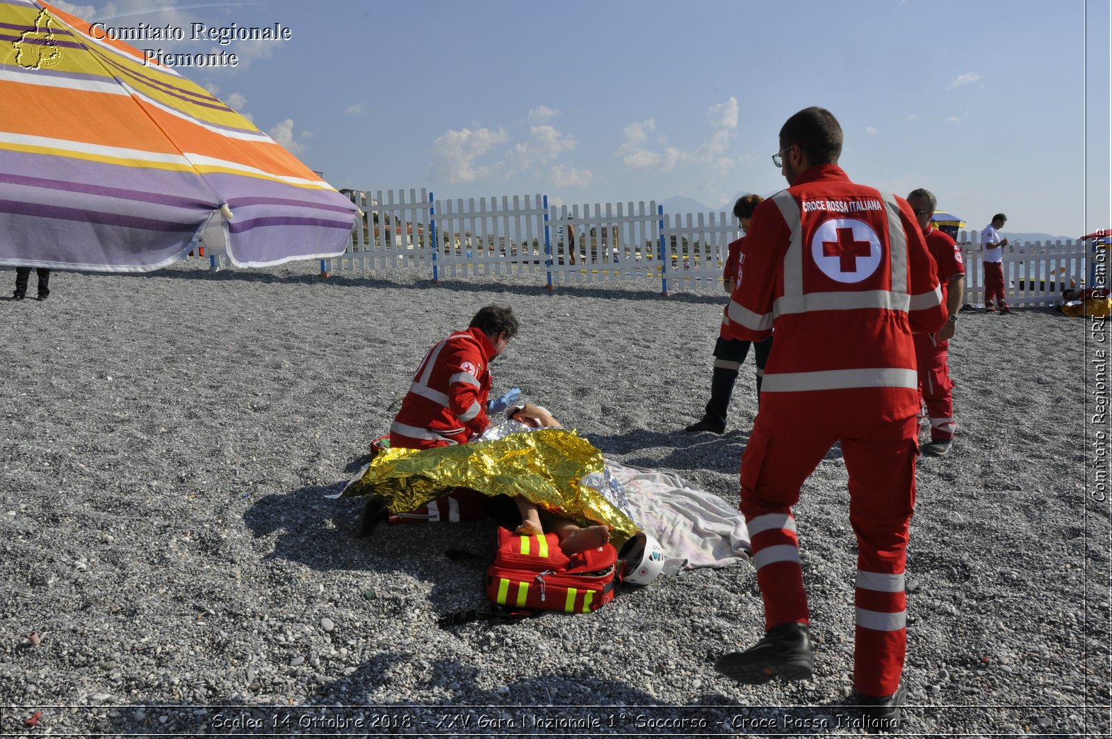 Scalea 14 Ottobre 2018 - XXV Gara Nazionale 1 Soccorso - Croce Rossa Italiana- Comitato Regionale del Piemonte