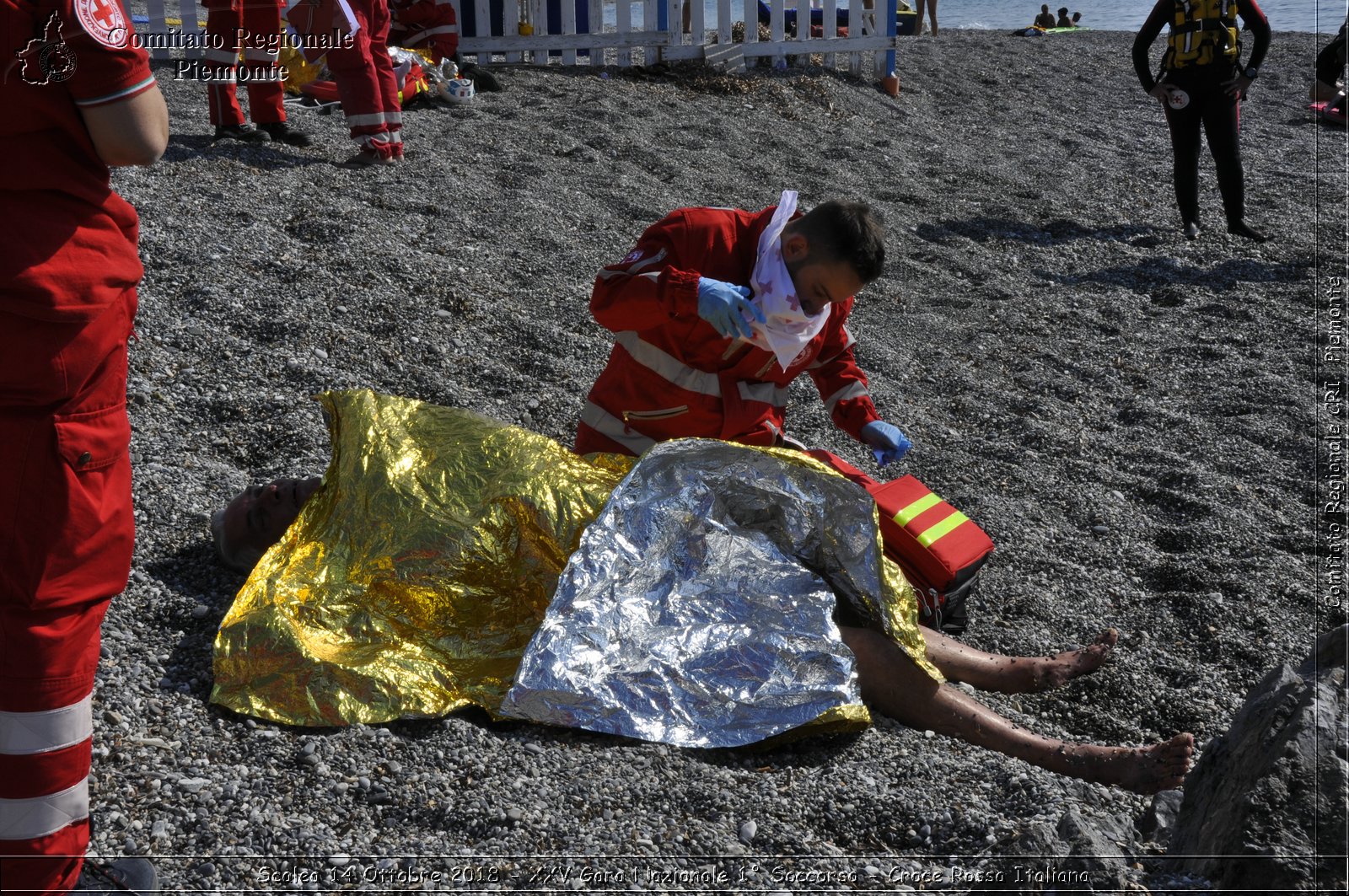 Scalea 14 Ottobre 2018 - XXV Gara Nazionale 1 Soccorso - Croce Rossa Italiana- Comitato Regionale del Piemonte