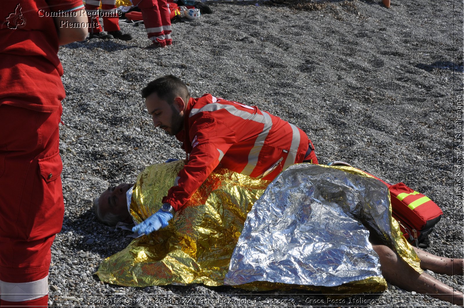 Scalea 14 Ottobre 2018 - XXV Gara Nazionale 1 Soccorso - Croce Rossa Italiana- Comitato Regionale del Piemonte