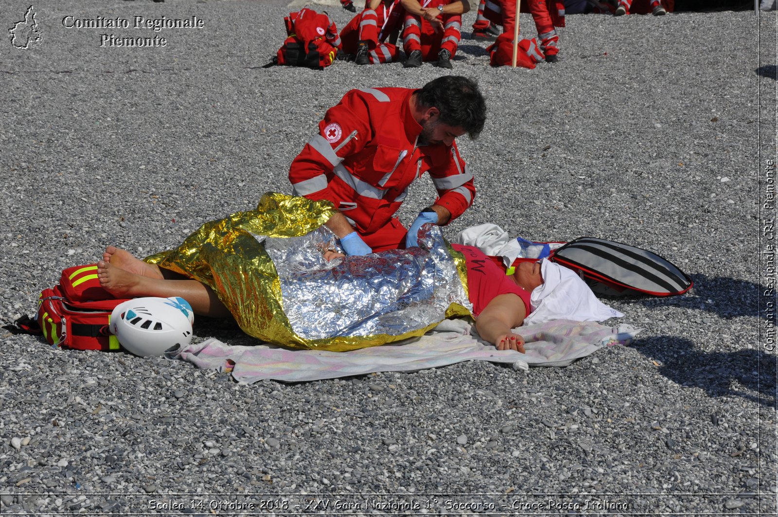 Scalea 14 Ottobre 2018 - XXV Gara Nazionale 1 Soccorso - Croce Rossa Italiana- Comitato Regionale del Piemonte