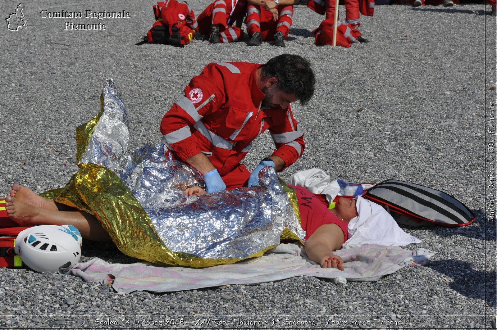 Scalea 14 Ottobre 2018 - XXV Gara Nazionale 1 Soccorso - Croce Rossa Italiana- Comitato Regionale del Piemonte