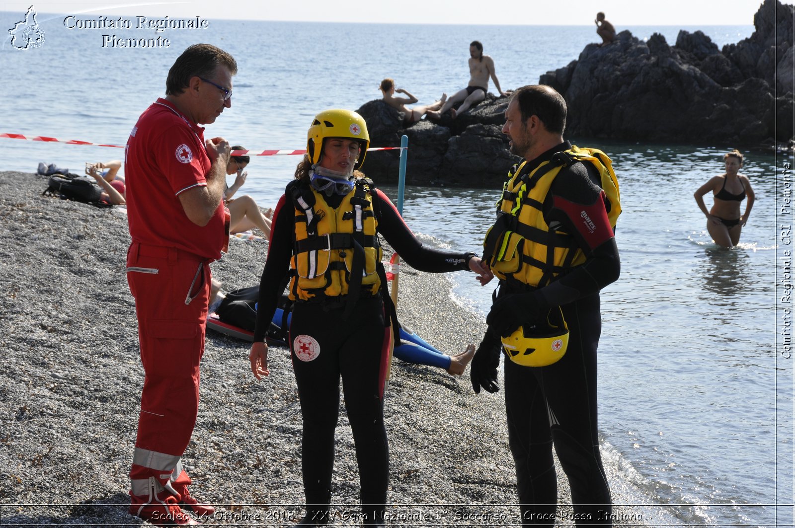 Scalea 14 Ottobre 2018 - XXV Gara Nazionale 1 Soccorso - Croce Rossa Italiana- Comitato Regionale del Piemonte