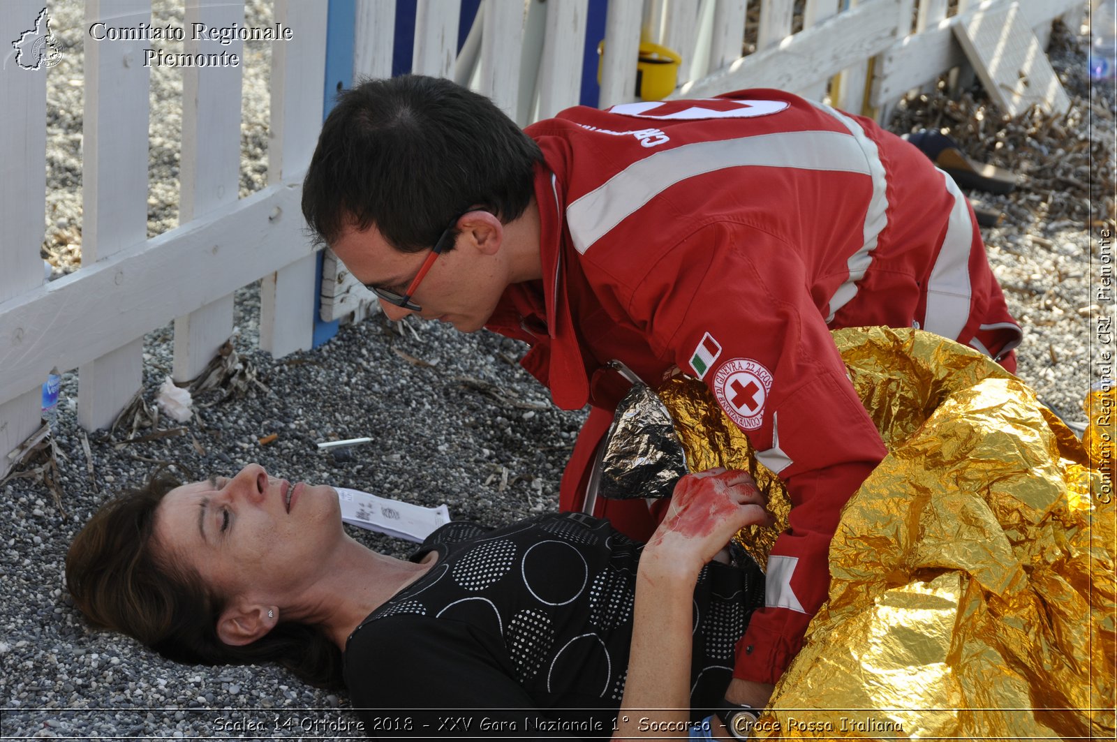 Scalea 14 Ottobre 2018 - XXV Gara Nazionale 1 Soccorso - Croce Rossa Italiana- Comitato Regionale del Piemonte