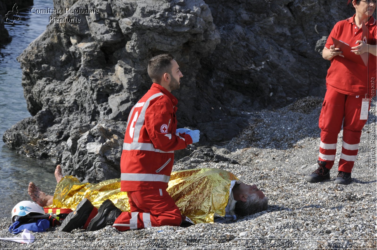 Scalea 14 Ottobre 2018 - XXV Gara Nazionale 1 Soccorso - Croce Rossa Italiana- Comitato Regionale del Piemonte