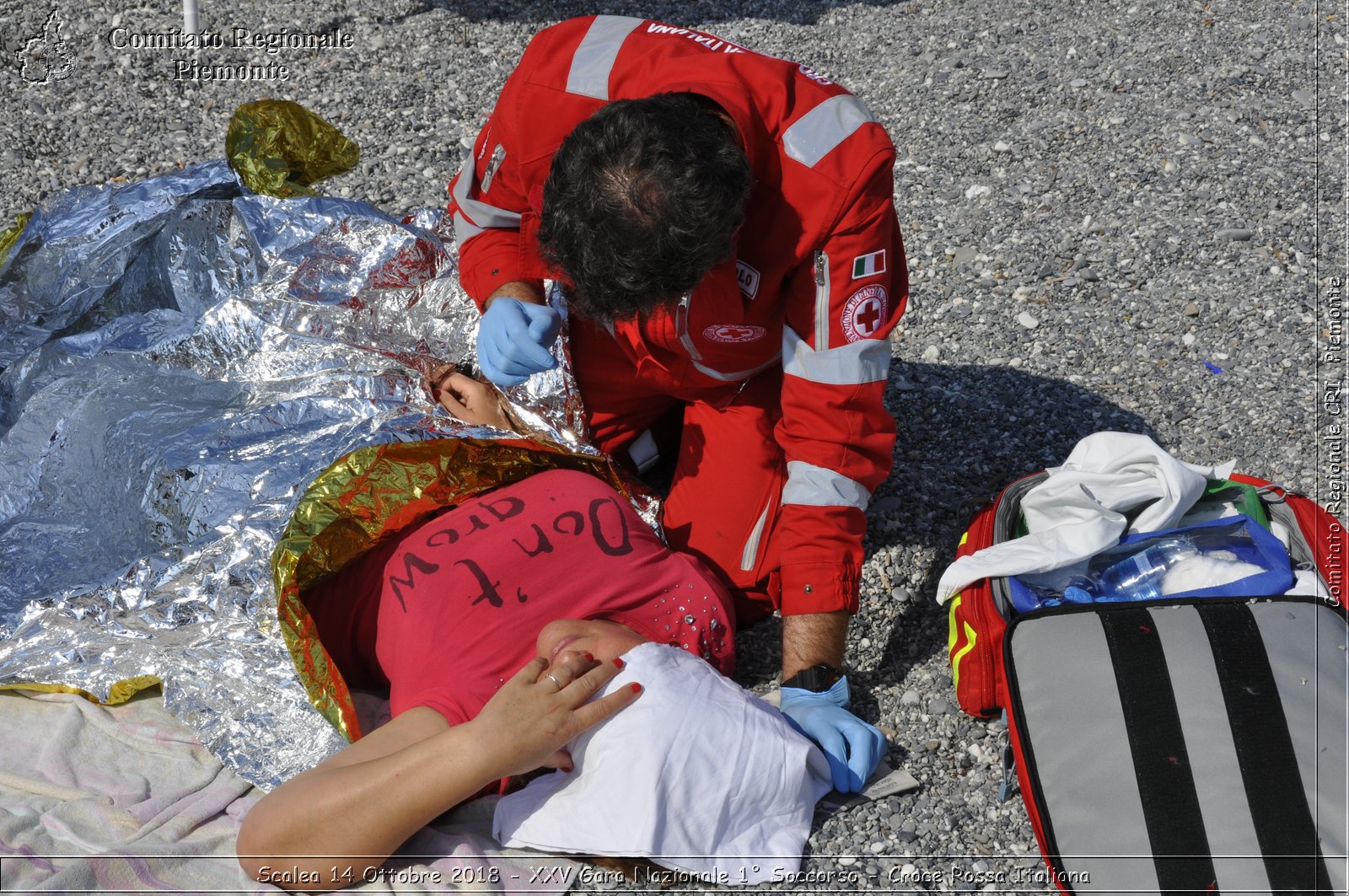 Scalea 14 Ottobre 2018 - XXV Gara Nazionale 1 Soccorso - Croce Rossa Italiana- Comitato Regionale del Piemonte