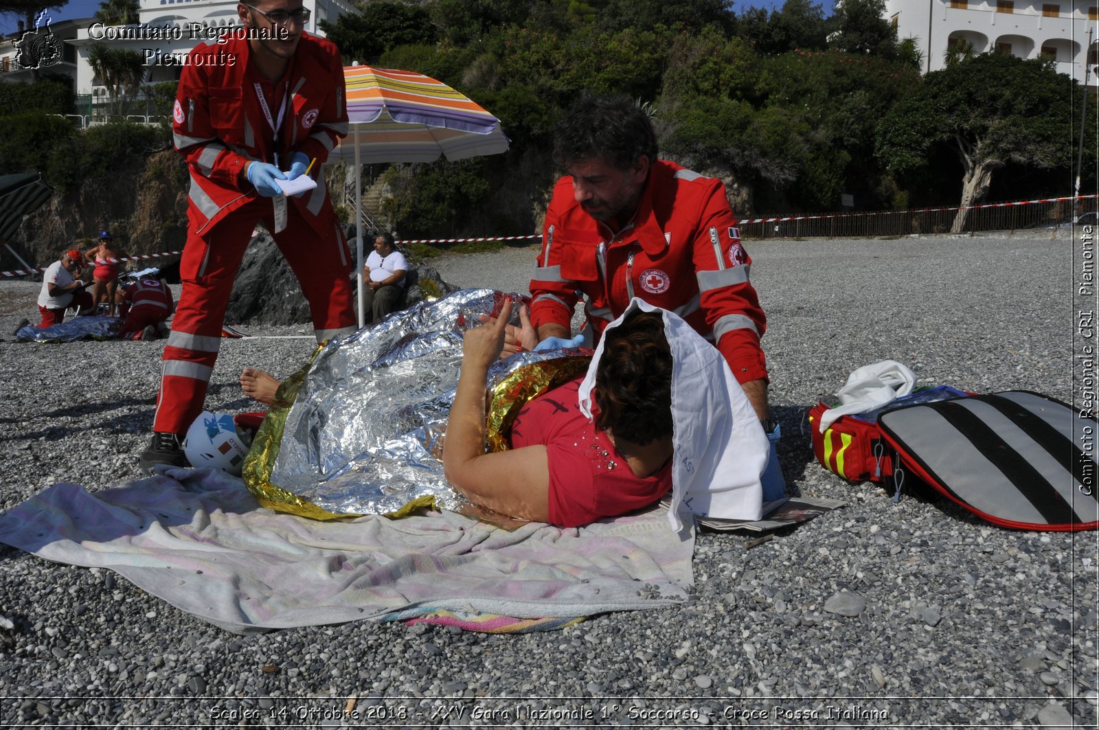 Scalea 14 Ottobre 2018 - XXV Gara Nazionale 1 Soccorso - Croce Rossa Italiana- Comitato Regionale del Piemonte