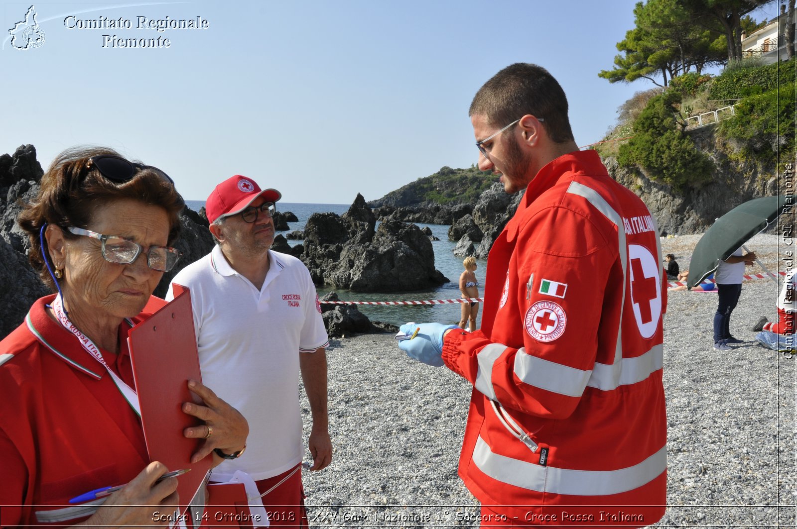 Scalea 14 Ottobre 2018 - XXV Gara Nazionale 1 Soccorso - Croce Rossa Italiana- Comitato Regionale del Piemonte