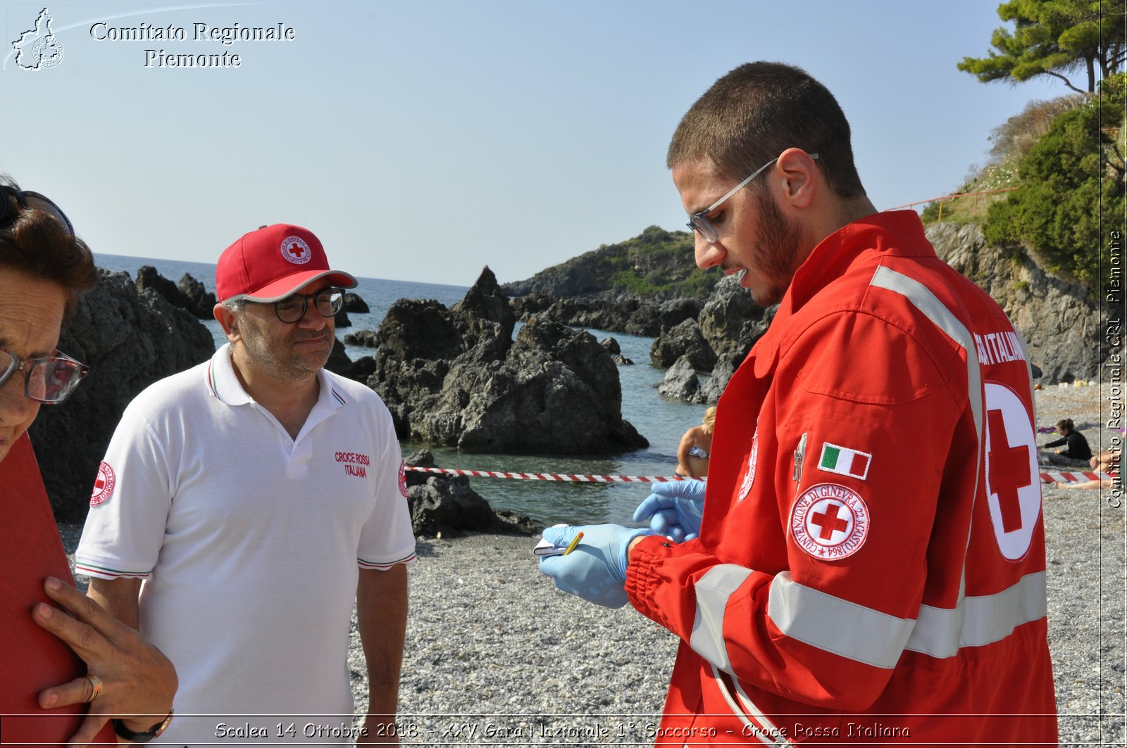 Scalea 14 Ottobre 2018 - XXV Gara Nazionale 1 Soccorso - Croce Rossa Italiana- Comitato Regionale del Piemonte