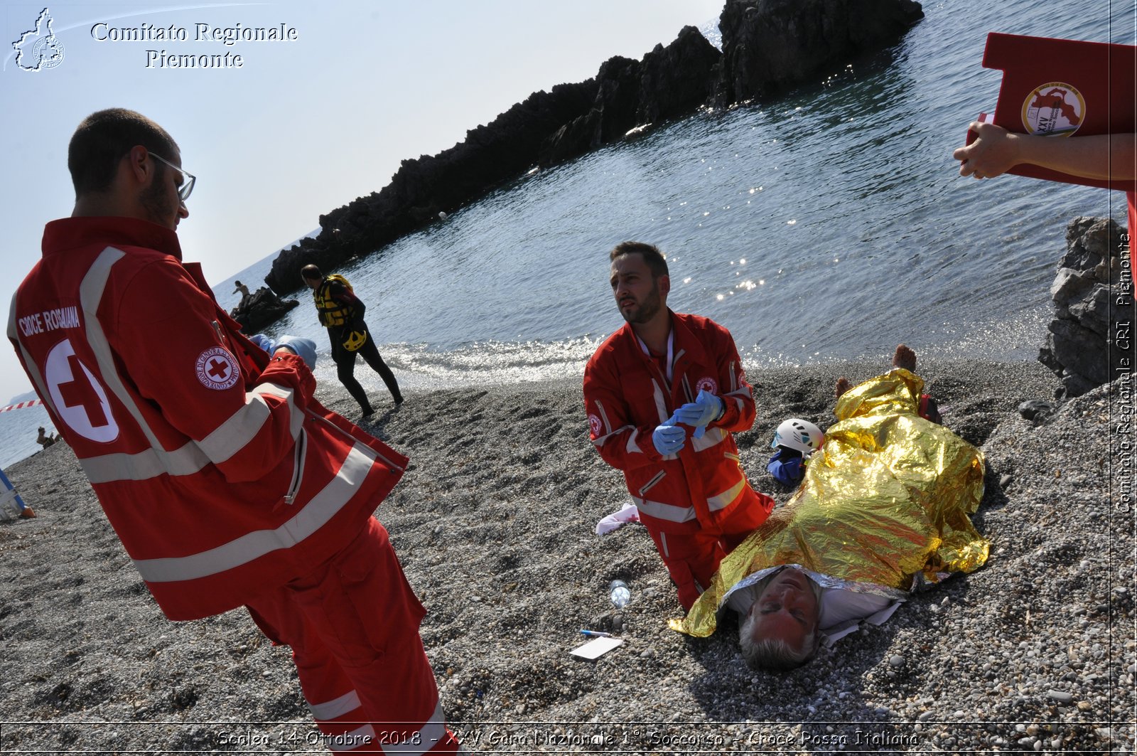 Scalea 14 Ottobre 2018 - XXV Gara Nazionale 1 Soccorso - Croce Rossa Italiana- Comitato Regionale del Piemonte