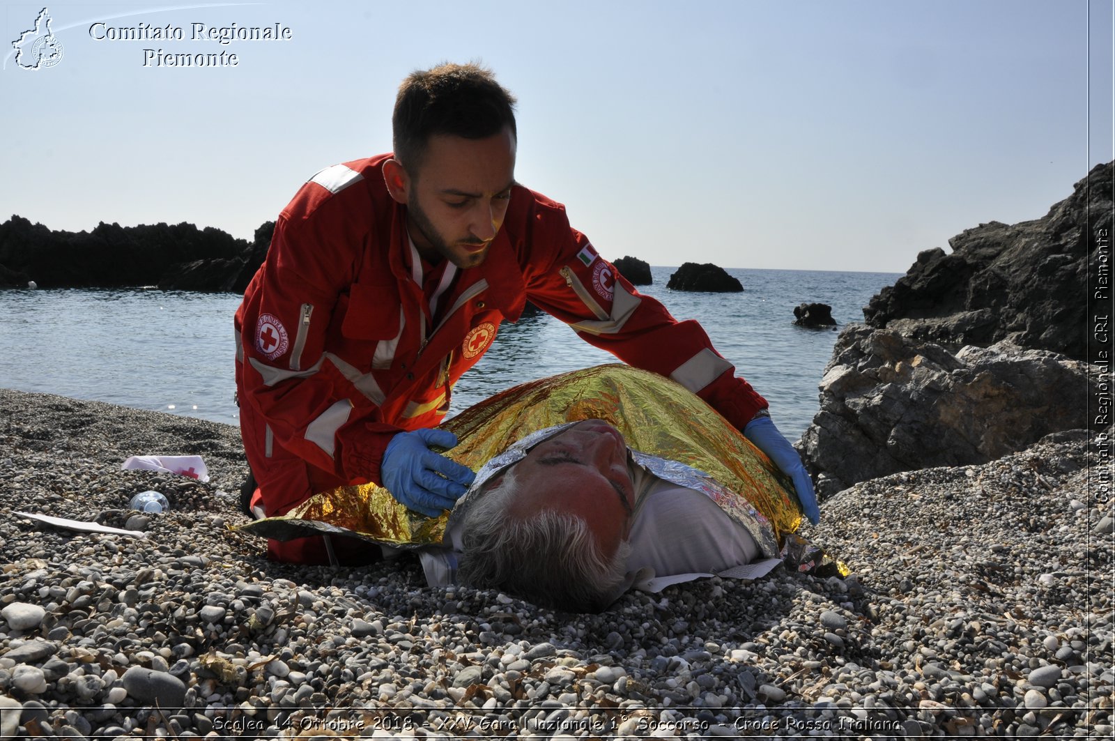 Scalea 14 Ottobre 2018 - XXV Gara Nazionale 1 Soccorso - Croce Rossa Italiana- Comitato Regionale del Piemonte