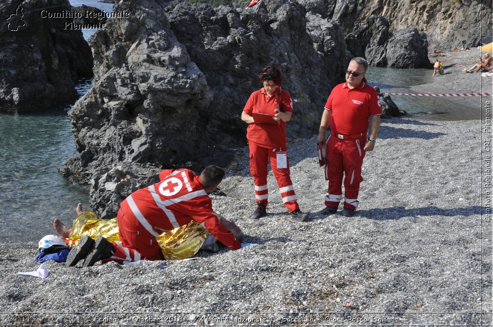 Scalea 14 Ottobre 2018 - XXV Gara Nazionale 1 Soccorso - Croce Rossa Italiana- Comitato Regionale del Piemonte