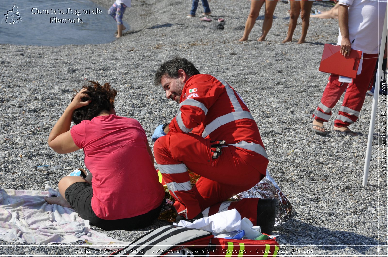 Scalea 14 Ottobre 2018 - XXV Gara Nazionale 1 Soccorso - Croce Rossa Italiana- Comitato Regionale del Piemonte