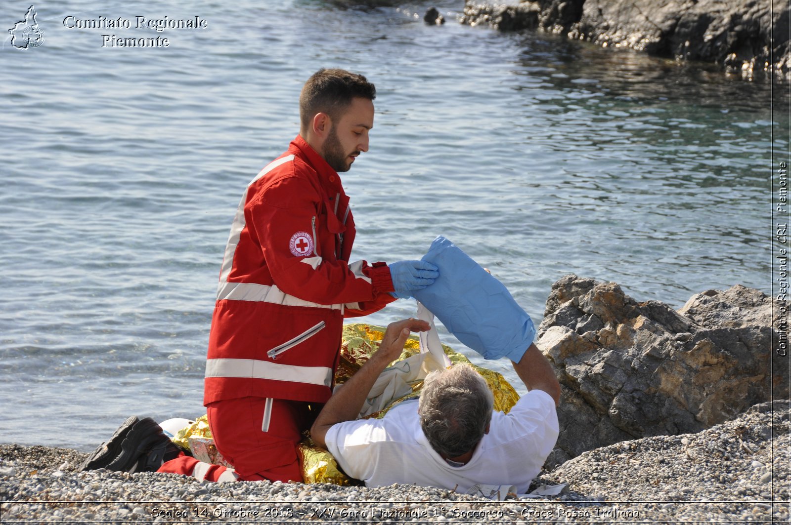 Scalea 14 Ottobre 2018 - XXV Gara Nazionale 1 Soccorso - Croce Rossa Italiana- Comitato Regionale del Piemonte