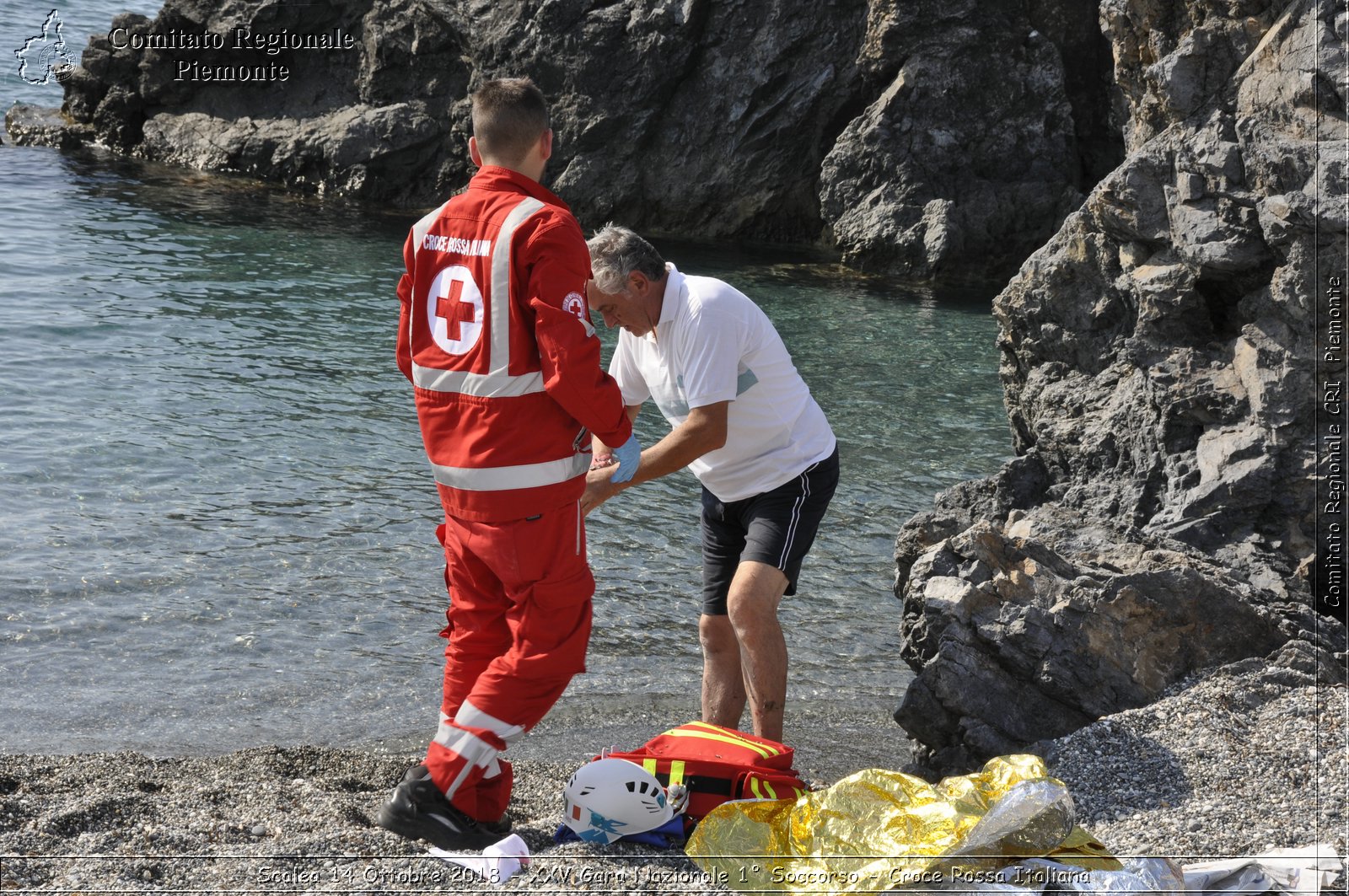 Scalea 14 Ottobre 2018 - XXV Gara Nazionale 1 Soccorso - Croce Rossa Italiana- Comitato Regionale del Piemonte