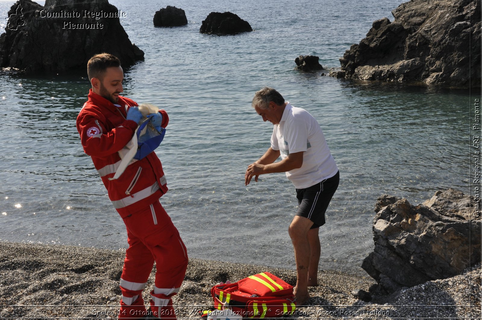 Scalea 14 Ottobre 2018 - XXV Gara Nazionale 1 Soccorso - Croce Rossa Italiana- Comitato Regionale del Piemonte