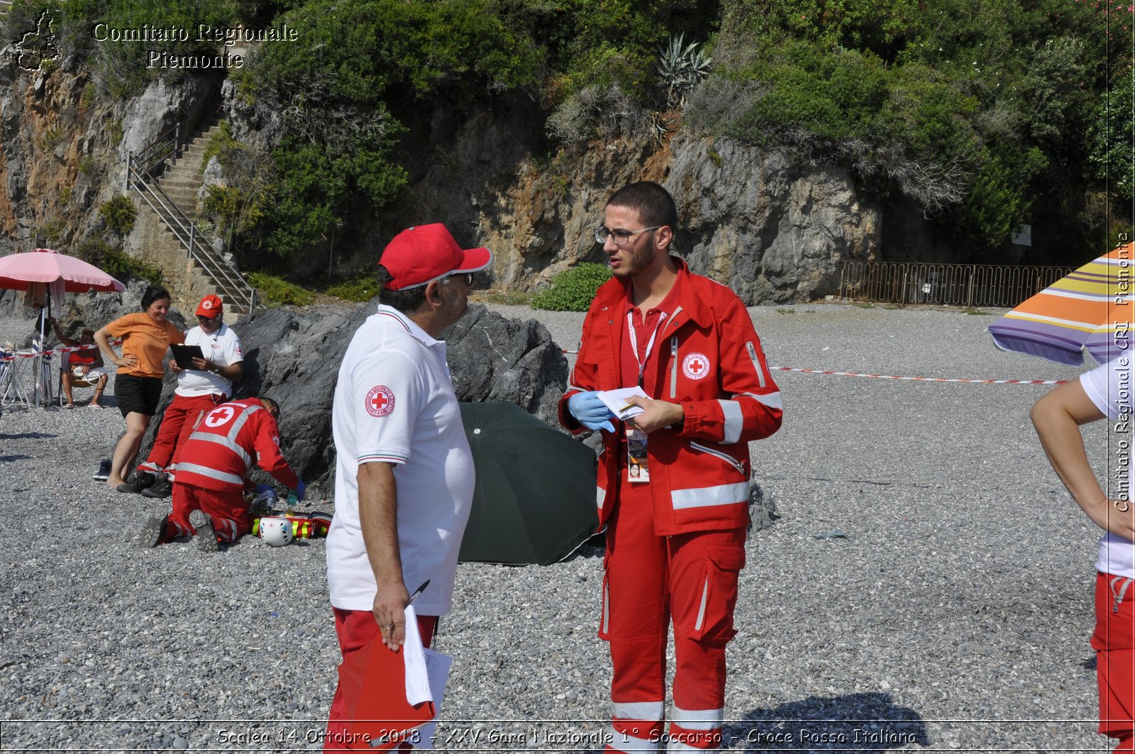 Scalea 14 Ottobre 2018 - XXV Gara Nazionale 1 Soccorso - Croce Rossa Italiana- Comitato Regionale del Piemonte