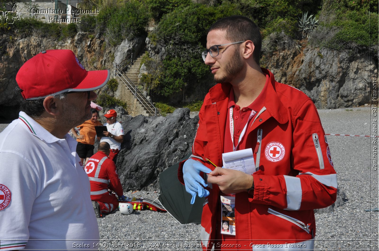 Scalea 14 Ottobre 2018 - XXV Gara Nazionale 1 Soccorso - Croce Rossa Italiana- Comitato Regionale del Piemonte