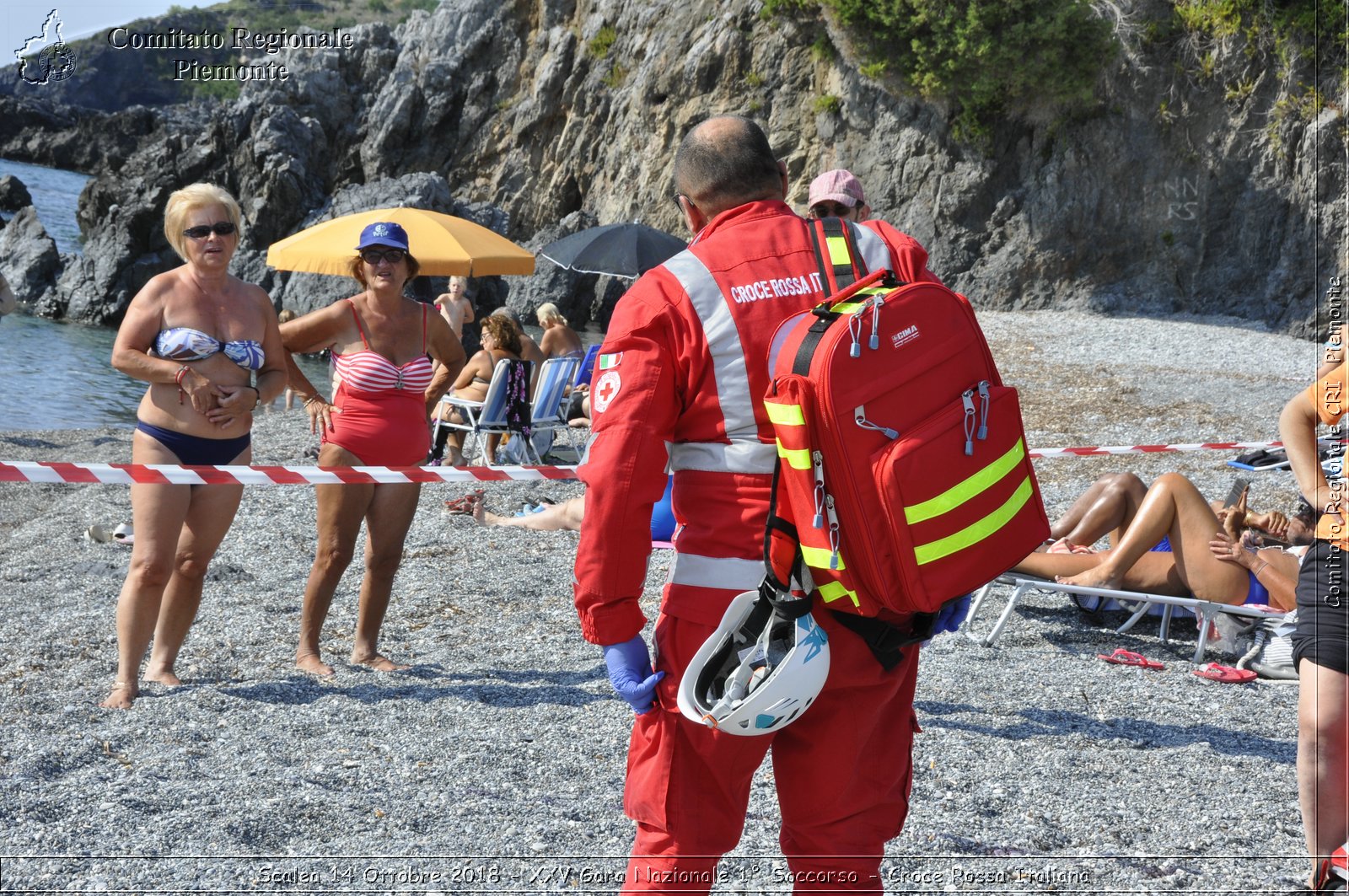 Scalea 14 Ottobre 2018 - XXV Gara Nazionale 1 Soccorso - Croce Rossa Italiana- Comitato Regionale del Piemonte