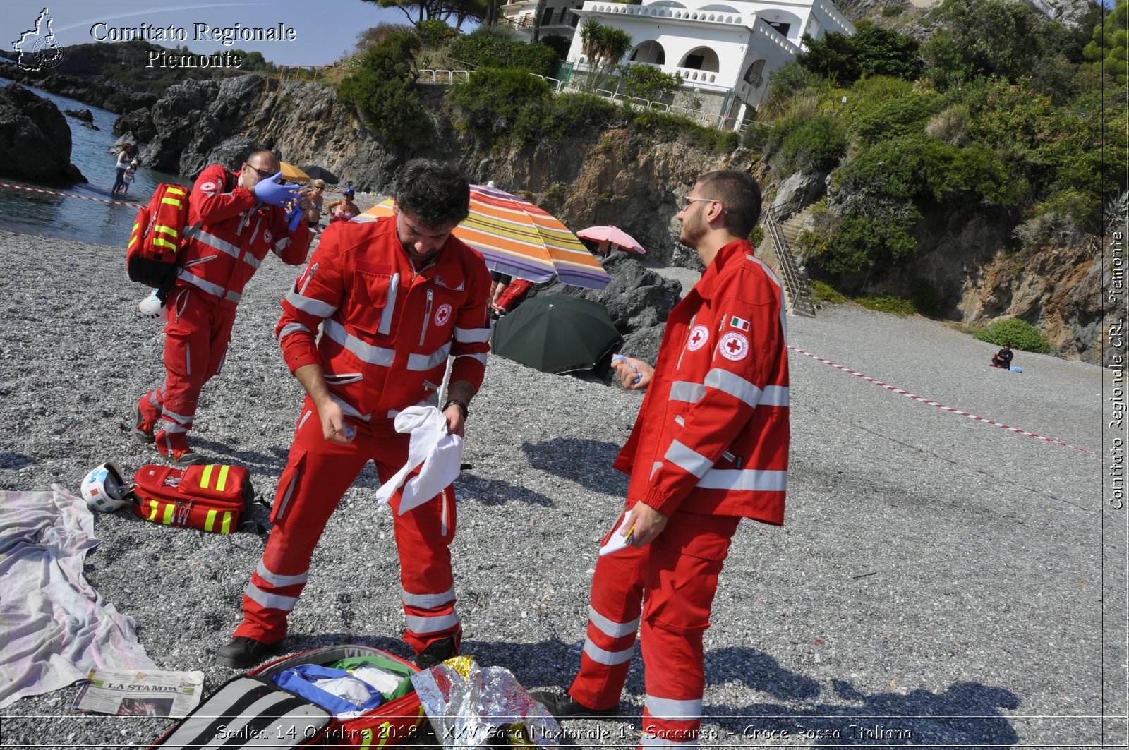 Scalea 14 Ottobre 2018 - XXV Gara Nazionale 1 Soccorso - Croce Rossa Italiana- Comitato Regionale del Piemonte