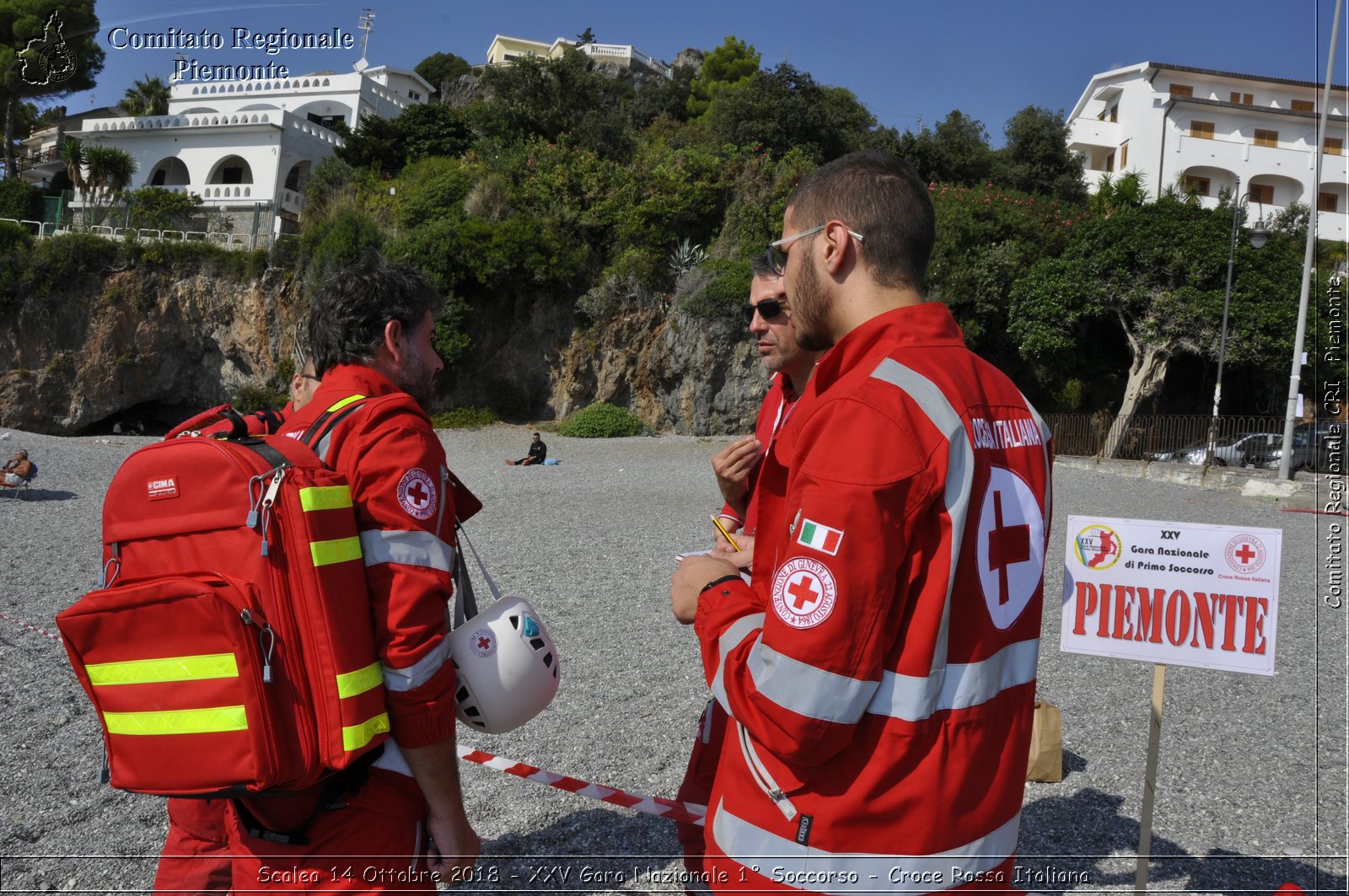 Scalea 14 Ottobre 2018 - XXV Gara Nazionale 1 Soccorso - Croce Rossa Italiana- Comitato Regionale del Piemonte