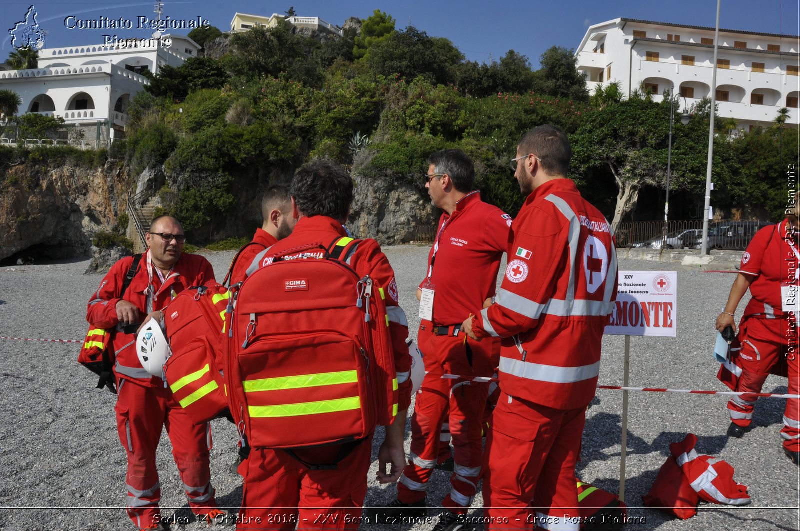 Scalea 14 Ottobre 2018 - XXV Gara Nazionale 1 Soccorso - Croce Rossa Italiana- Comitato Regionale del Piemonte