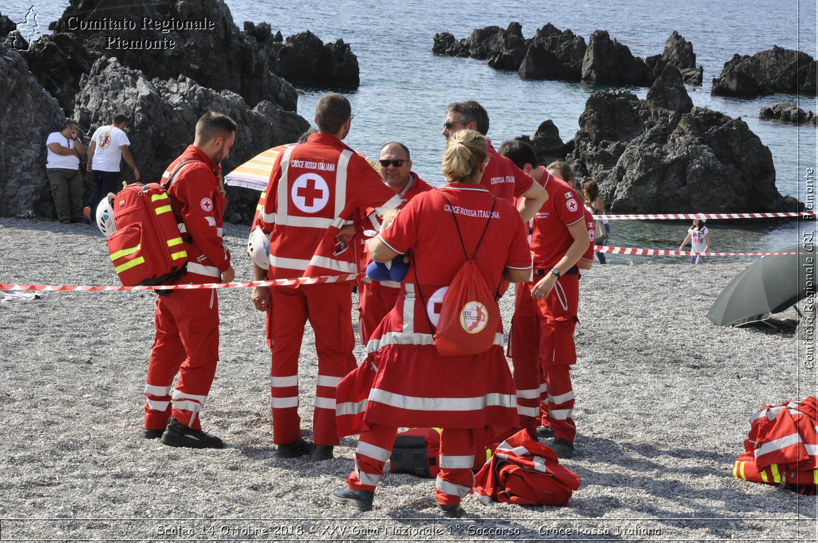 Scalea 14 Ottobre 2018 - XXV Gara Nazionale 1 Soccorso - Croce Rossa Italiana- Comitato Regionale del Piemonte