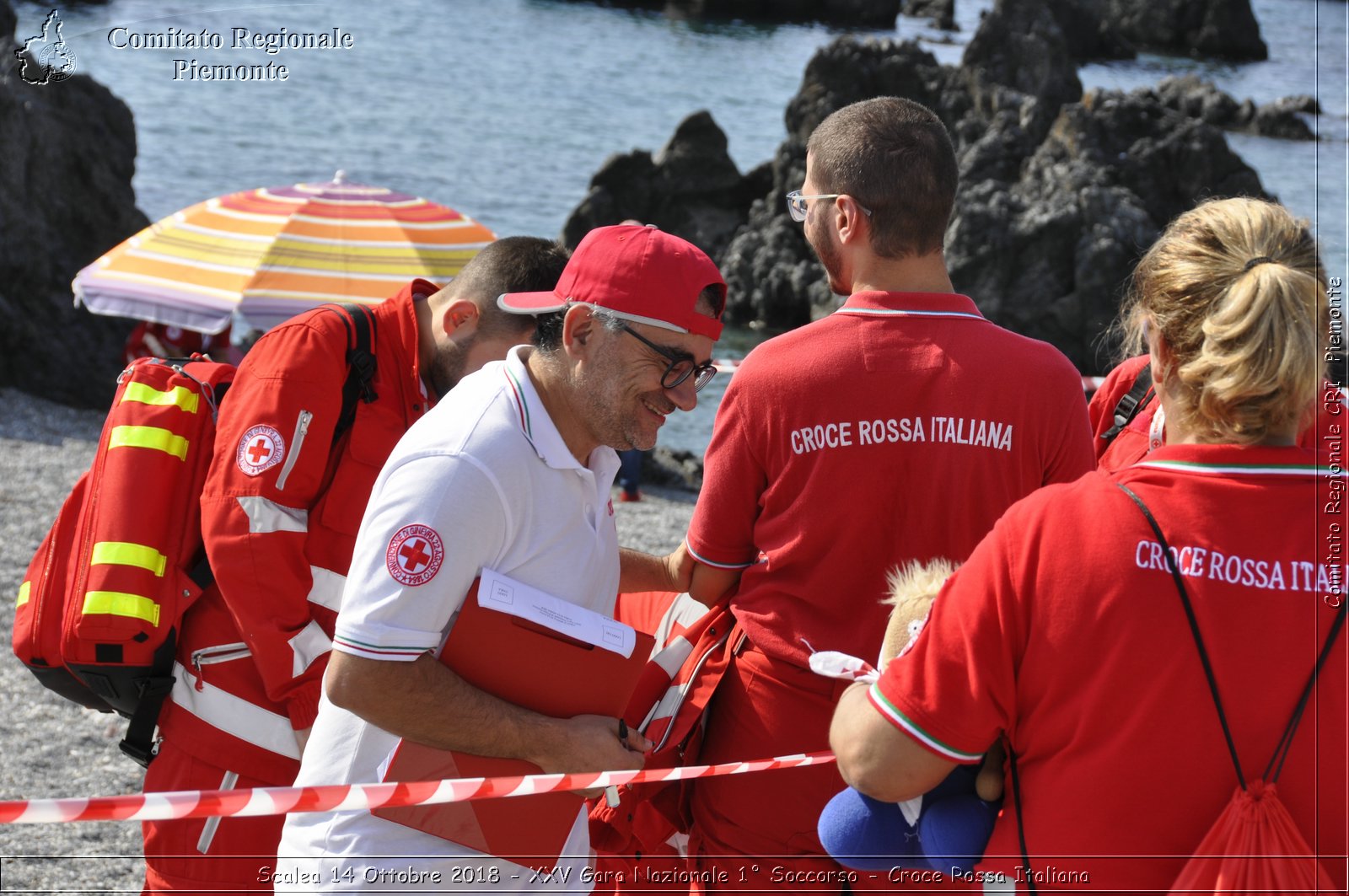 Scalea 14 Ottobre 2018 - XXV Gara Nazionale 1 Soccorso - Croce Rossa Italiana- Comitato Regionale del Piemonte