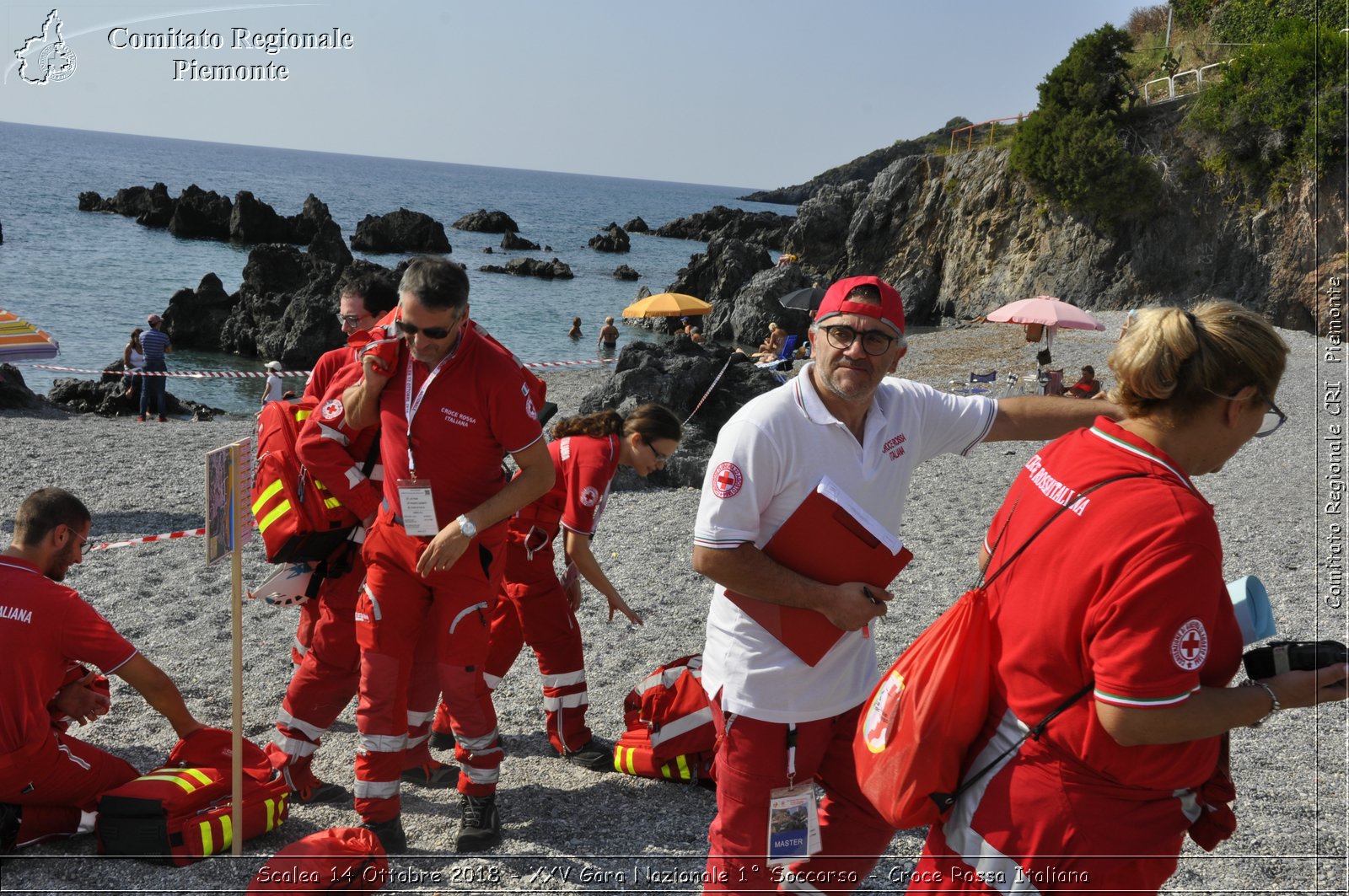 Scalea 14 Ottobre 2018 - XXV Gara Nazionale 1 Soccorso - Croce Rossa Italiana- Comitato Regionale del Piemonte