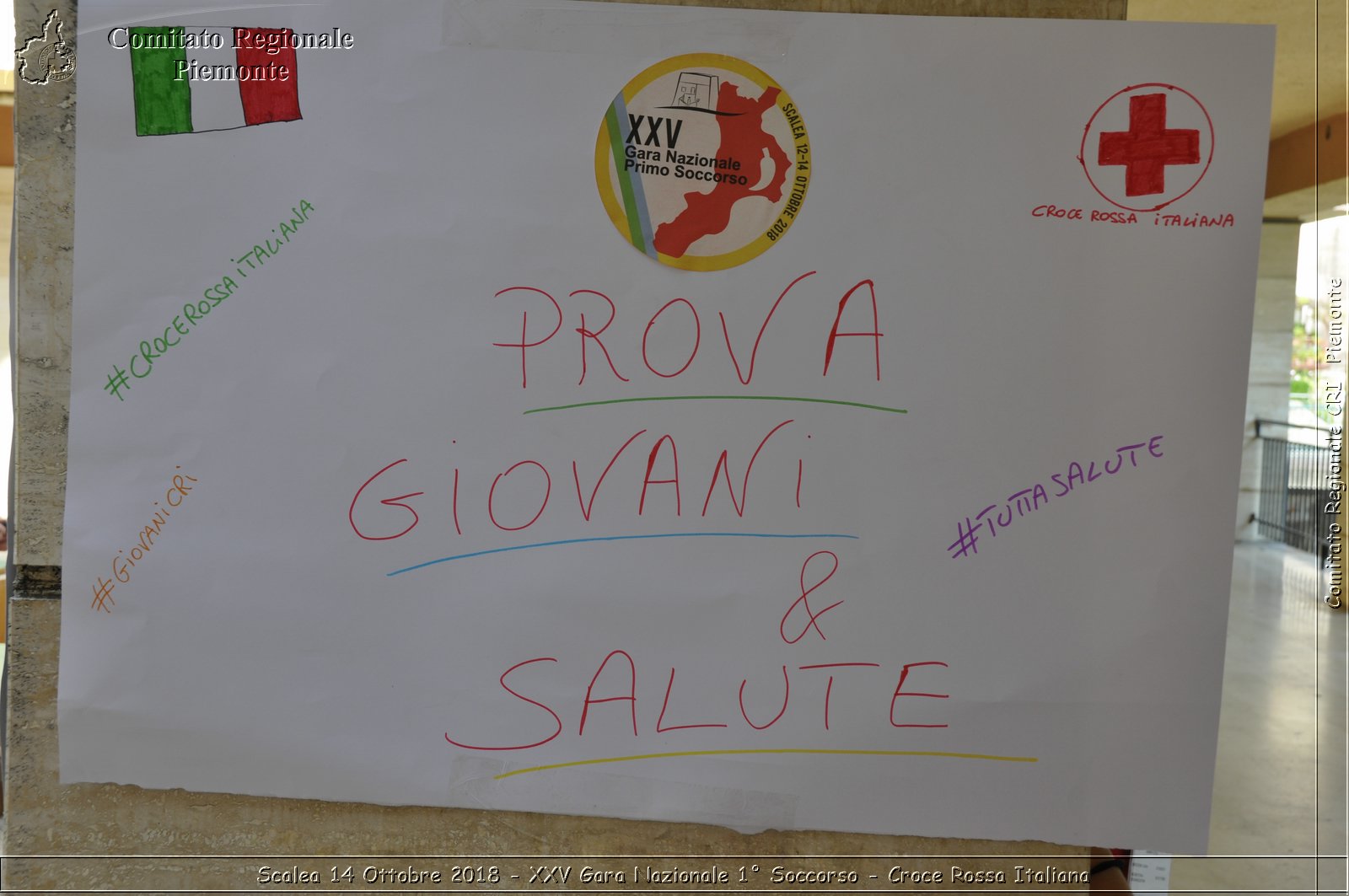 Scalea 14 Ottobre 2018 - XXV Gara Nazionale 1 Soccorso - Croce Rossa Italiana- Comitato Regionale del Piemonte