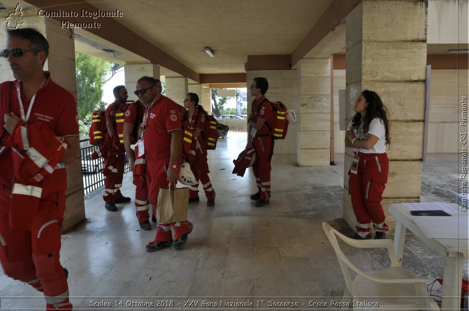 Scalea 14 Ottobre 2018 - XXV Gara Nazionale 1 Soccorso - Croce Rossa Italiana- Comitato Regionale del Piemonte