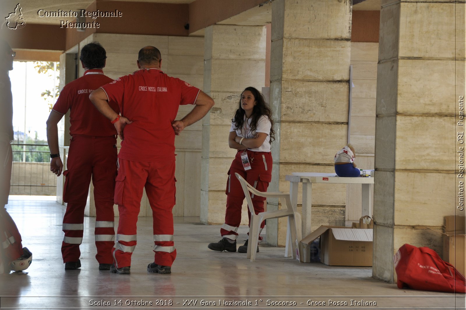 Scalea 14 Ottobre 2018 - XXV Gara Nazionale 1 Soccorso - Croce Rossa Italiana- Comitato Regionale del Piemonte