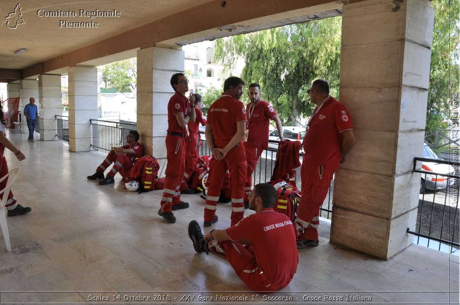 Scalea 14 Ottobre 2018 - XXV Gara Nazionale 1 Soccorso - Croce Rossa Italiana- Comitato Regionale del Piemonte