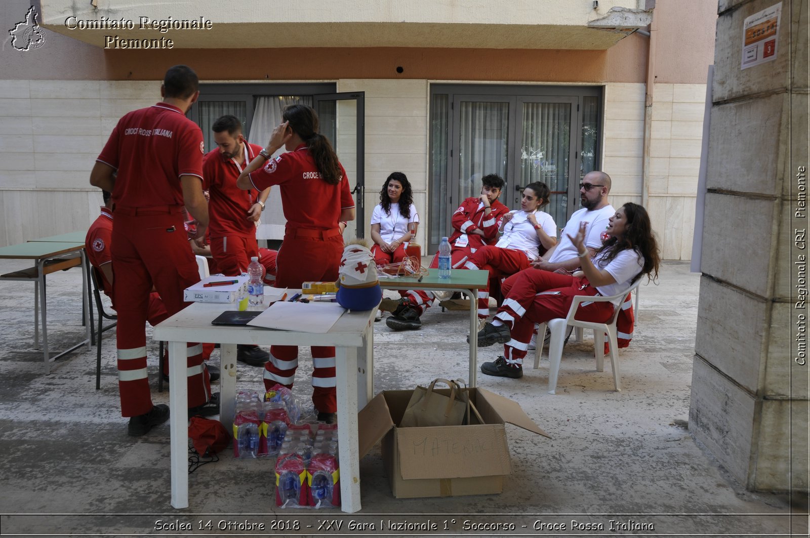 Scalea 14 Ottobre 2018 - XXV Gara Nazionale 1 Soccorso - Croce Rossa Italiana- Comitato Regionale del Piemonte