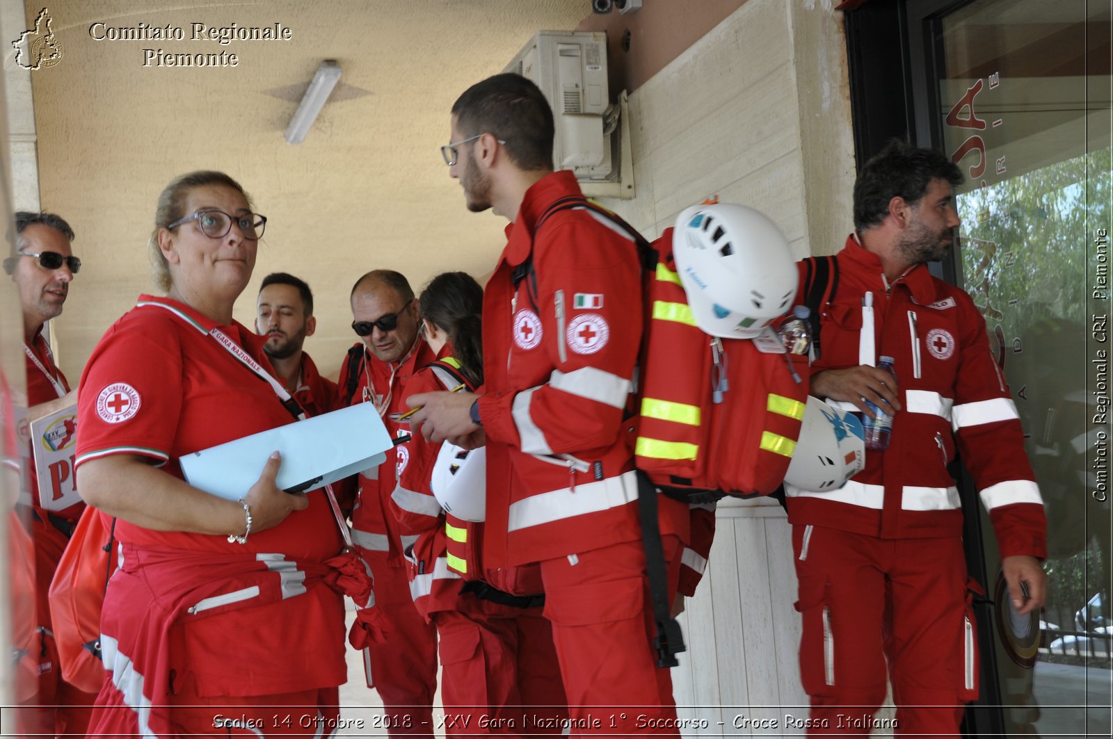 Scalea 14 Ottobre 2018 - XXV Gara Nazionale 1 Soccorso - Croce Rossa Italiana- Comitato Regionale del Piemonte