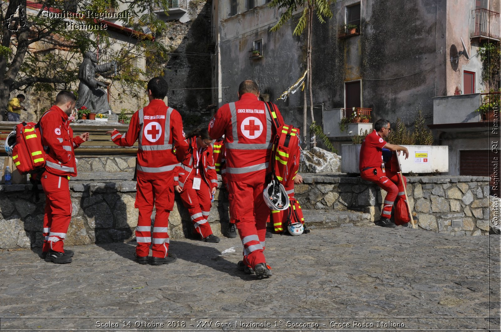 Scalea 14 Ottobre 2018 - XXV Gara Nazionale 1 Soccorso - Croce Rossa Italiana- Comitato Regionale del Piemonte