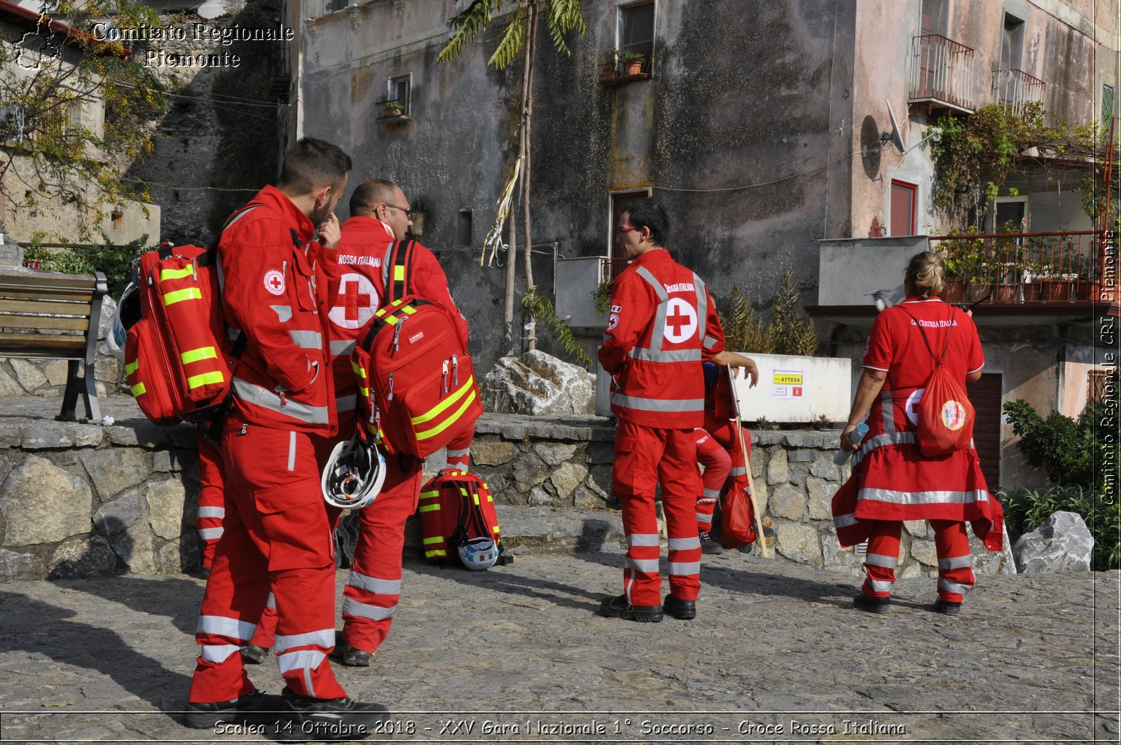 Scalea 14 Ottobre 2018 - XXV Gara Nazionale 1 Soccorso - Croce Rossa Italiana- Comitato Regionale del Piemonte