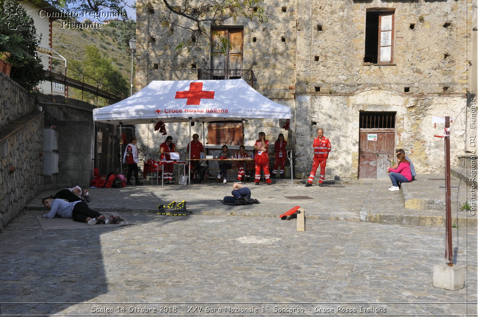 Scalea 14 Ottobre 2018 - XXV Gara Nazionale 1 Soccorso - Croce Rossa Italiana- Comitato Regionale del Piemonte