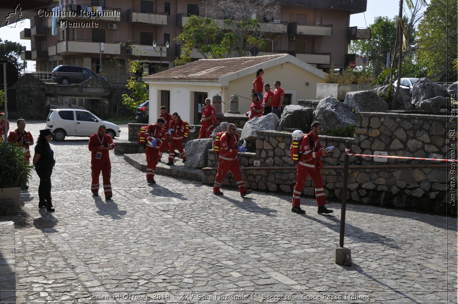 Scalea 14 Ottobre 2018 - XXV Gara Nazionale 1 Soccorso - Croce Rossa Italiana- Comitato Regionale del Piemonte