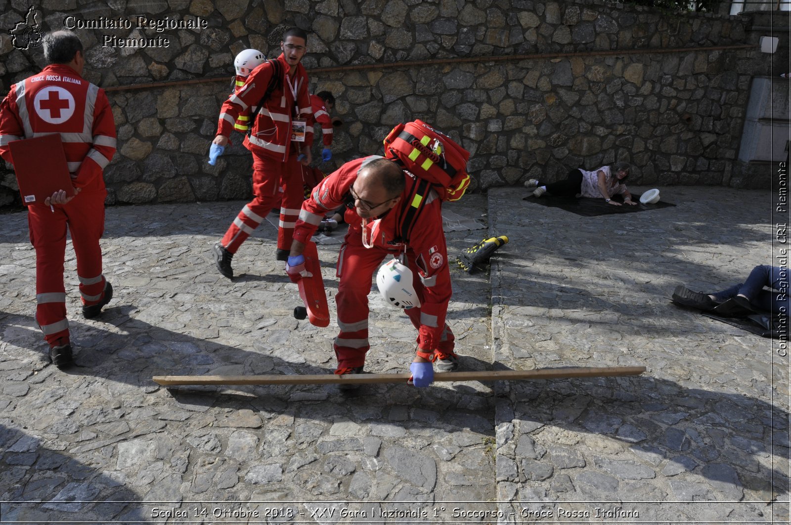 Scalea 14 Ottobre 2018 - XXV Gara Nazionale 1 Soccorso - Croce Rossa Italiana- Comitato Regionale del Piemonte